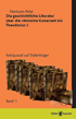 Umschlagbild: Die geschichtliche Literatur über die römische Kaiserzeit bis Theodosius I.