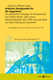 Umschlagbild: Kritische Standpunkte für die Gegenwart (herausgegeben von Markus Büttner und Werner Klän)